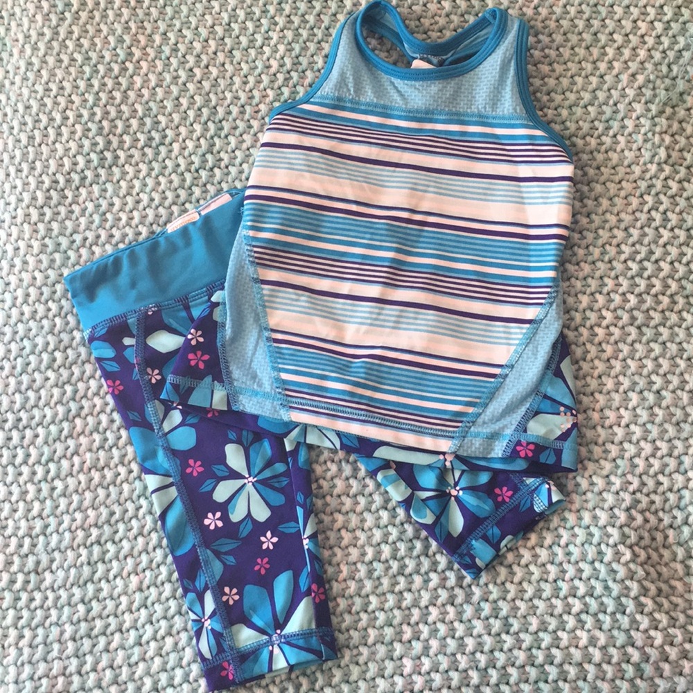 Workout tank and leggings